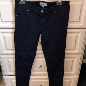 Paige 27 dark maternity denim